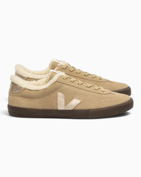 VEJA Volley Winter Fured Suede Kadın Sneaker Dune/Platine/Eagle